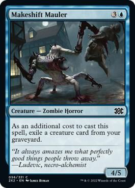 Makeshift Mauler 56/331 (Double Masters 2022)  | Chromatic Games