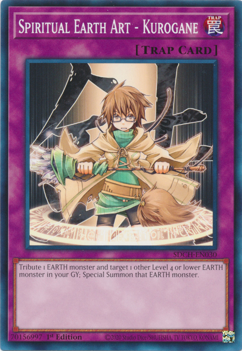 Spiritual Earth Art - Kurogane [SDCH-EN030] Common | Chromatic Games