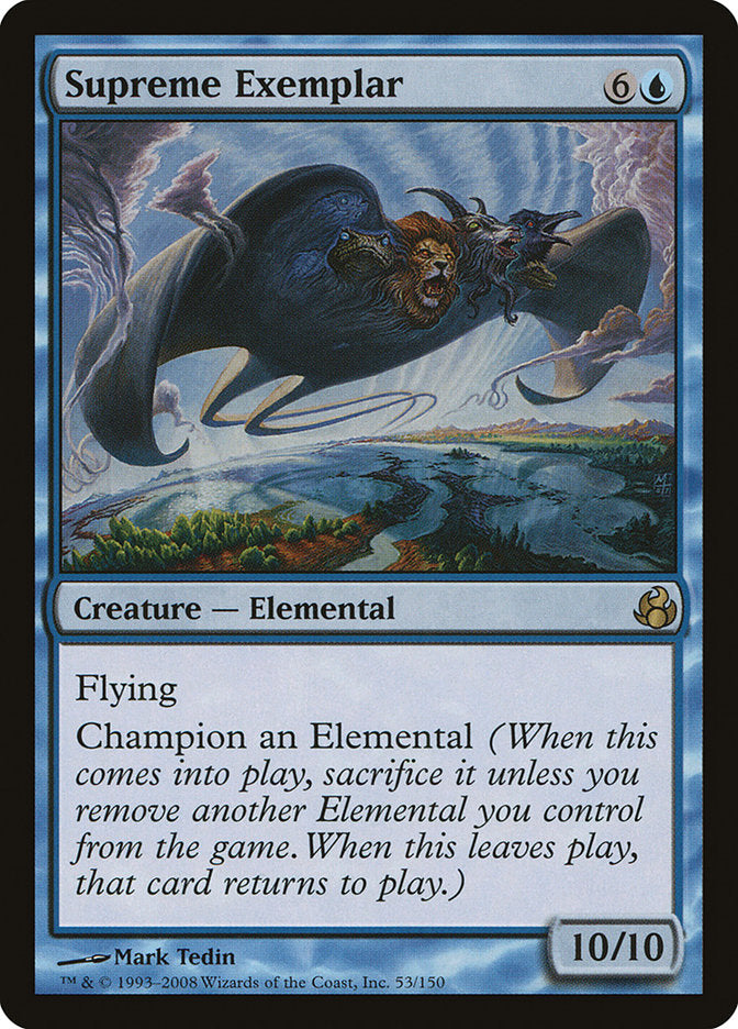 Supreme Exemplar 53/150 (Morningtide)  | Chromatic Games