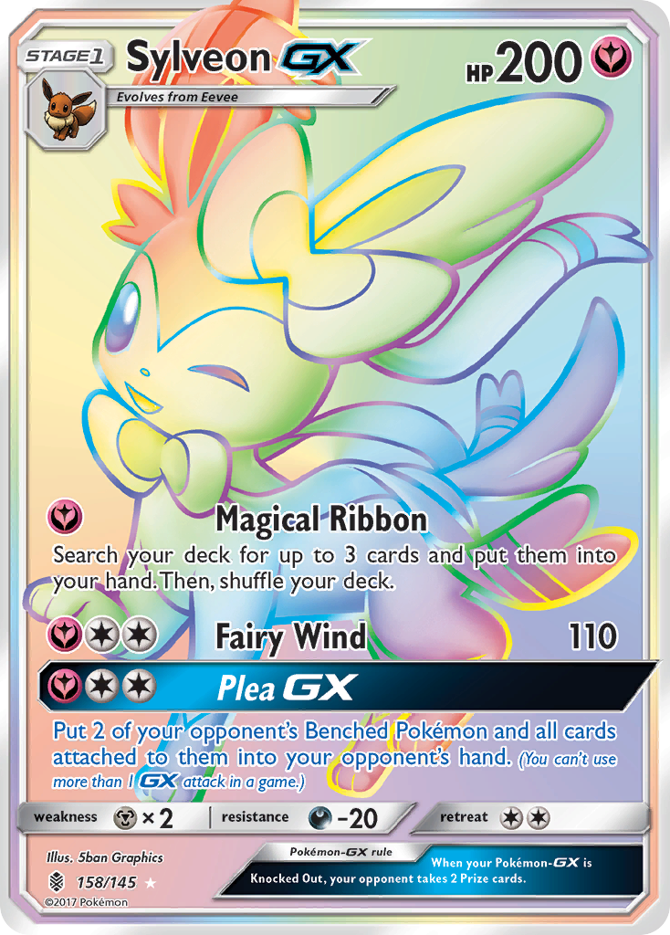 Sylveon GX (158/145) [Sun & Moon: Guardians Rising] | Chromatic Games