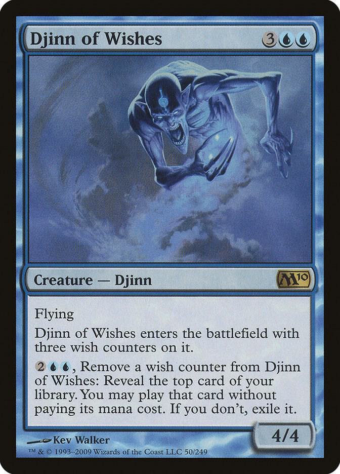 Djinn of Wishes 50/249 (Magic 2010 (M10))  | Chromatic Games