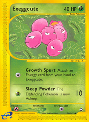 Exeggcute (76/147) [Aquapolis] | Chromatic Games