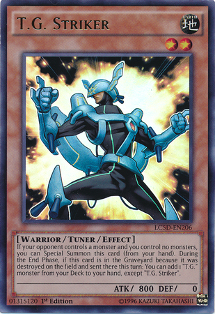T.G. Striker [LC5D-EN206] Ultra Rare | Chromatic Games