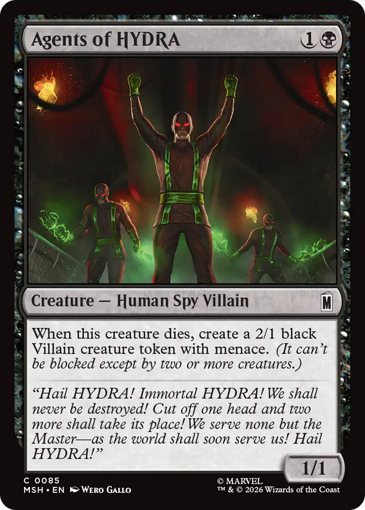 Agents of HYDRA [Marvel Super Heroes] | Chromatic Games