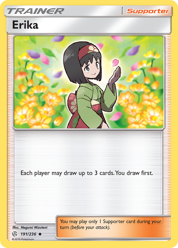 Erika (191/236) [Sun & Moon: Cosmic Eclipse] | Chromatic Games