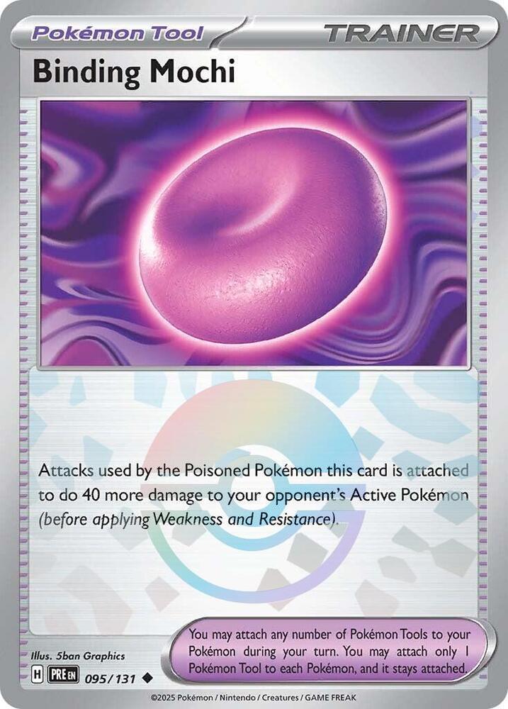 Binding Mochi (095/131) (Poke Ball Pattern) [Scarlet & Violet: Prismatic Evolutions] | Chromatic Games