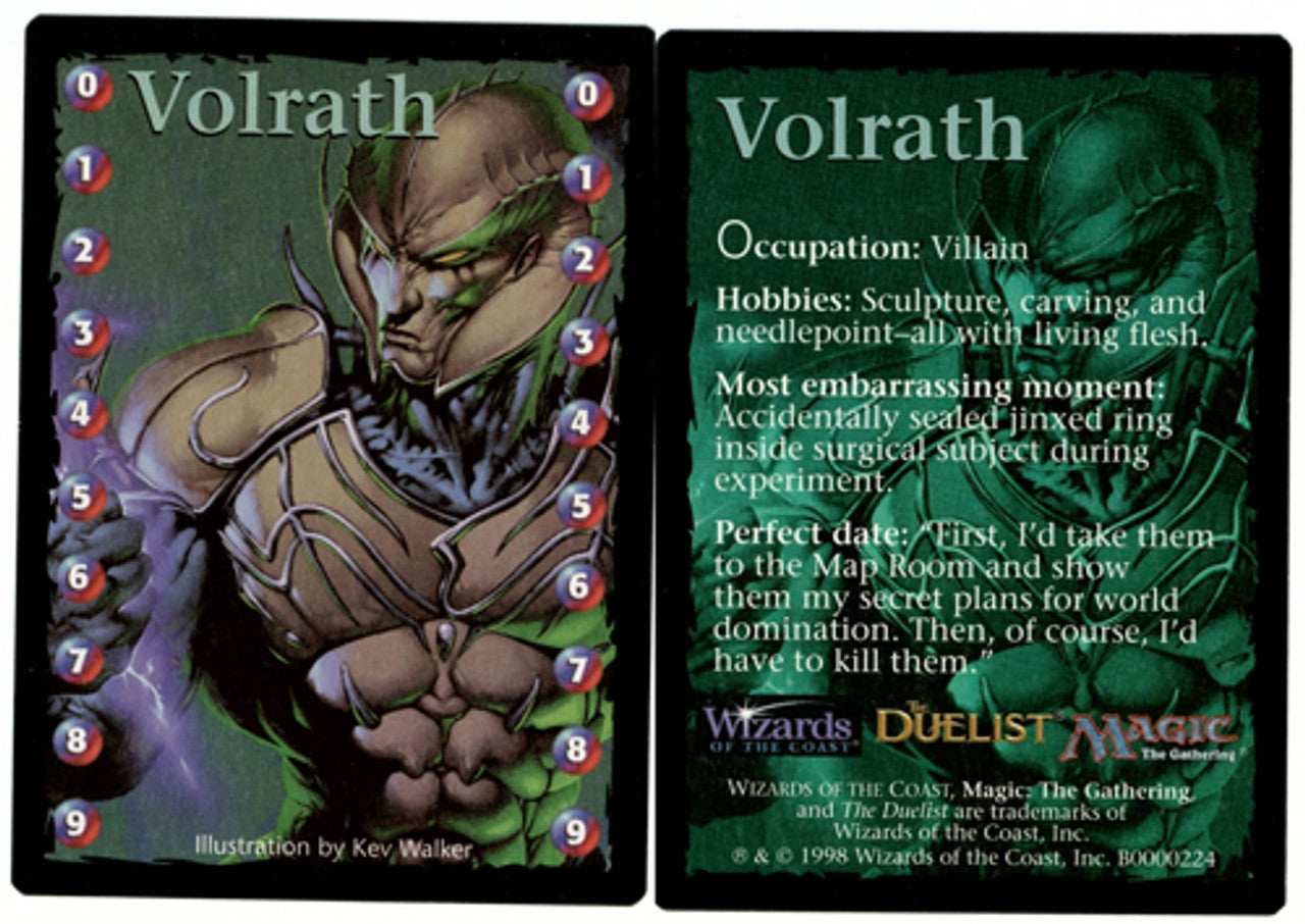 Volrath Life Counter Token [Media Promos] | Chromatic Games