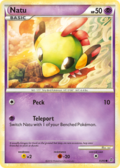 Natu (55/95) [HeartGold & SoulSilver: Unleashed] | Chromatic Games