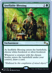 Ineffable Blessing (Bordered) (Unfinity Foil Edition) [The List] | Chromatic Games