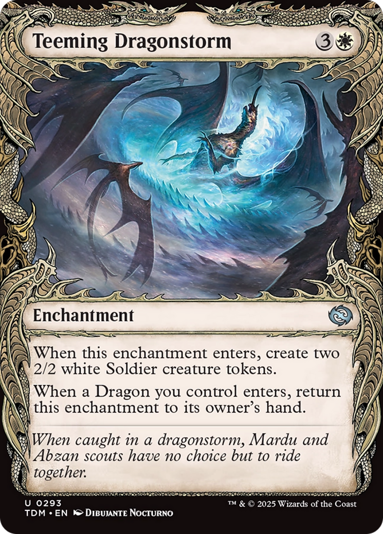 Teeming Dragonstorm (Showcase) [Tarkir: Dragonstorm] | Chromatic Games