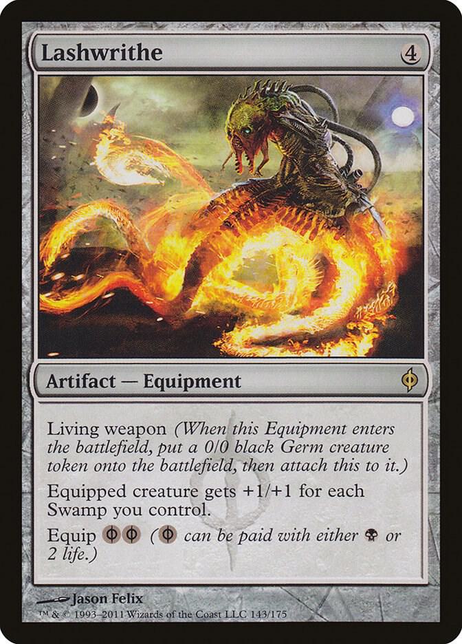 Lashwrithe 143/175 (New Phyrexia)  | Chromatic Games