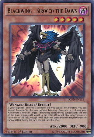 Blackwing - Sirocco the Dawn [LC5D-EN112] Ultra Rare | Chromatic Games