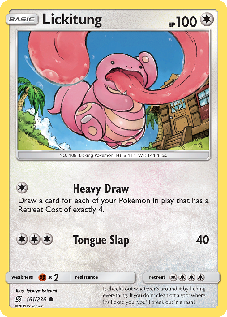 Lickitung (161/236) [Sun & Moon: Unified Minds] | Chromatic Games