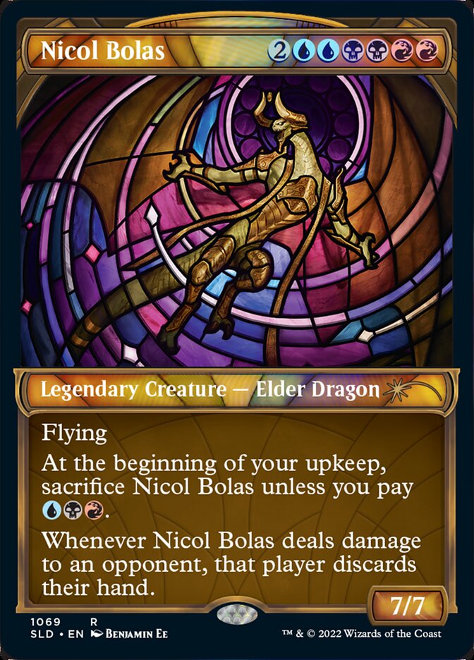 Nicol Bolas (Showcase Textured) [Secret Lair Drop Series] | Chromatic Games