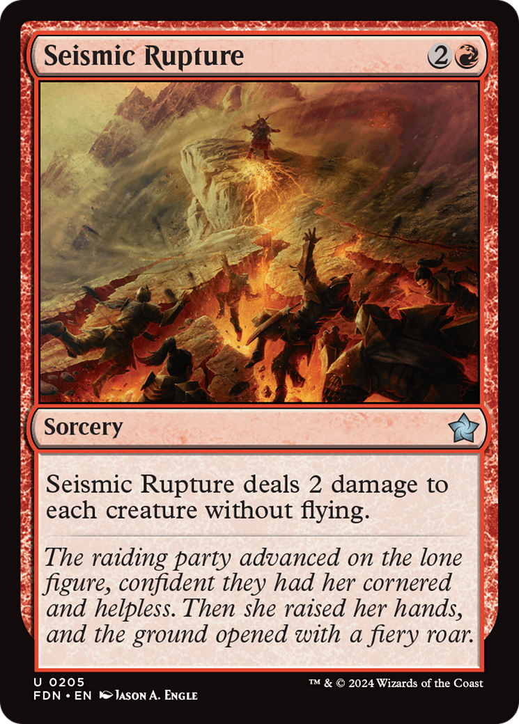 Seismic Rupture [Foundations] | Chromatic Games
