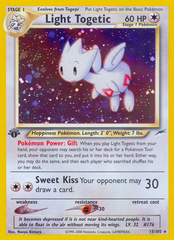 Light Togetic (15/105) [Neo Destiny 1st Edition] | Chromatic Games