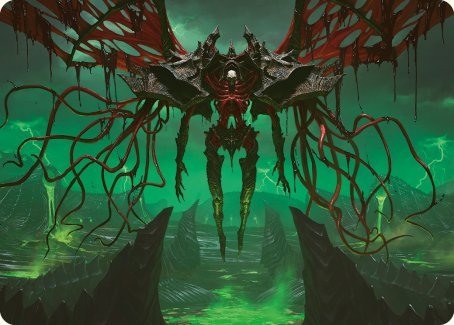 Archfiend of the Dross Art Card [Phyrexia: All Will Be One Art Series] | Chromatic Games