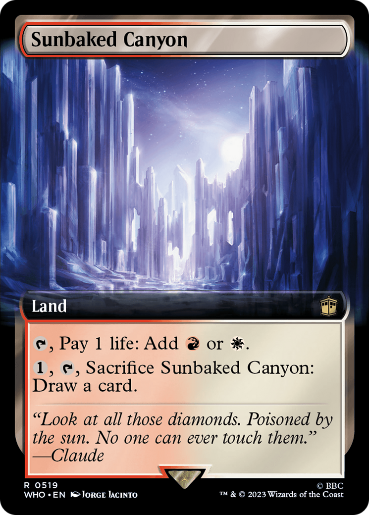 Sunbaked Canyon (Extended Art) [Doctor Who] | Chromatic Games
