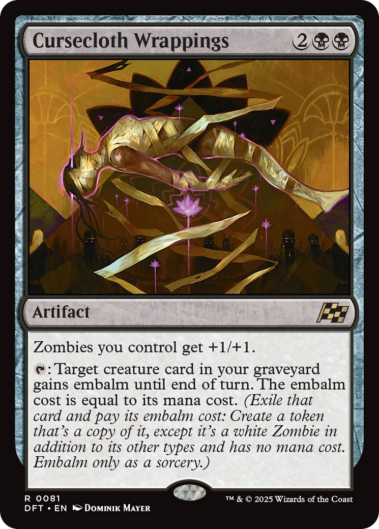 Cursecloth Wrappings [Aetherdrift] | Chromatic Games
