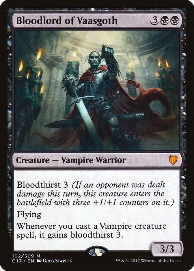 Bloodlord of Vaasgoth 102 (Commander 2017)  | Chromatic Games
