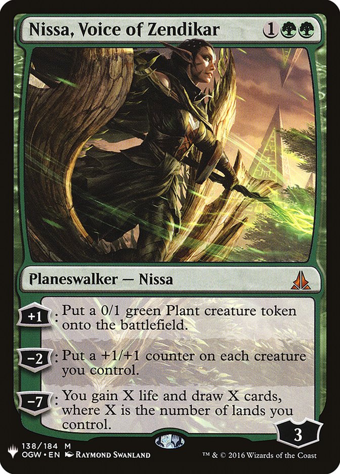 Nissa, Voice of Zendikar [Mystery Booster] | Chromatic Games