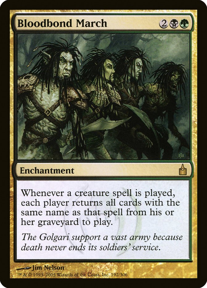 Bloodbond March 192/306 (Ravnica: City of Guilds)  | Chromatic Games