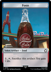 Food (0013) // Wasteland Survival Guide Double-Sided Token [Fallout Tokens] | Chromatic Games