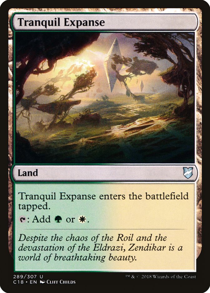 Tranquil Expanse 289/307 (Commander 2018)  | Chromatic Games