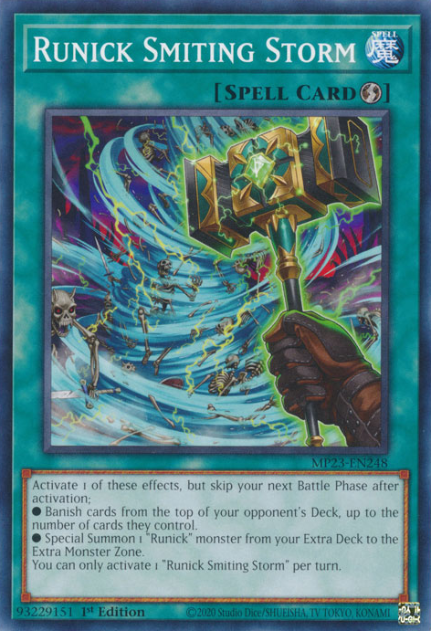 Runick Smiting Storm [MP23-EN248] Common | Chromatic Games