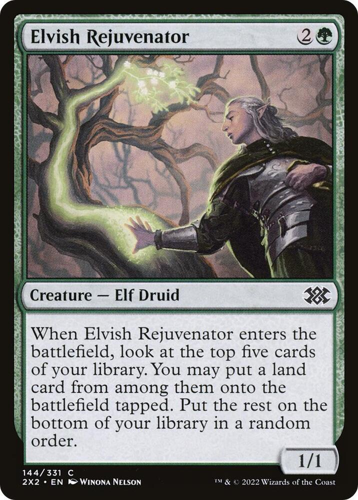 Elvish Rejuvenator 144/331 (Double Masters 2022)  - Foil | Chromatic Games
