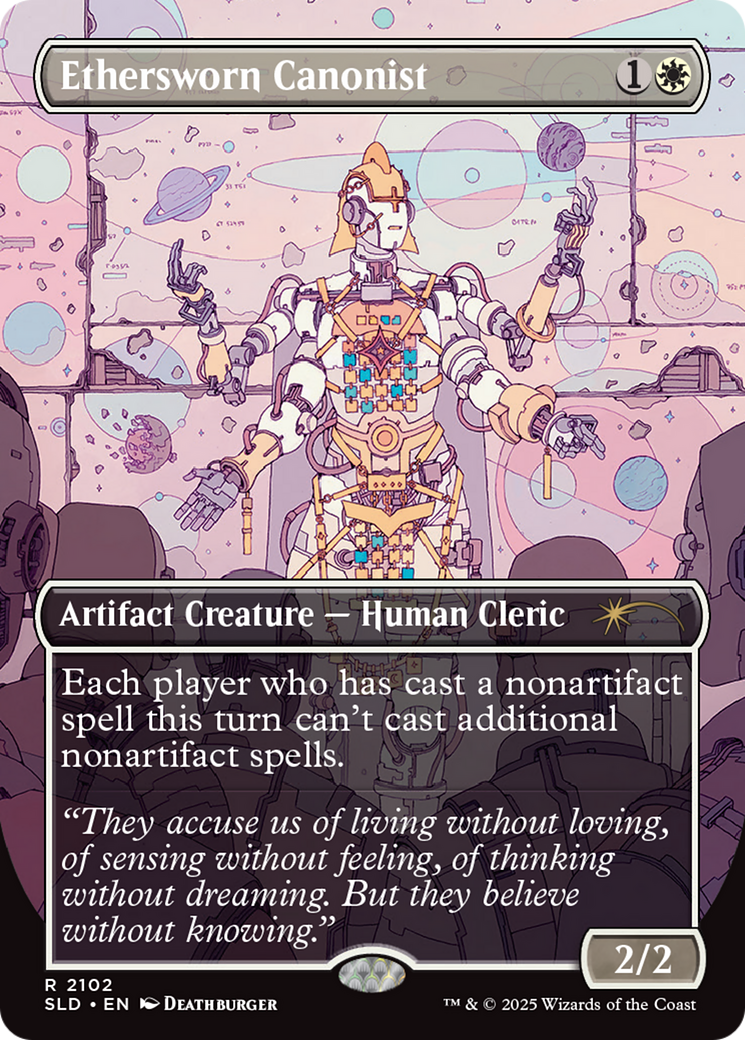 Ethersworn Canonist (Galaxy Foil) [Secret Lair Drop Series] | Chromatic Games
