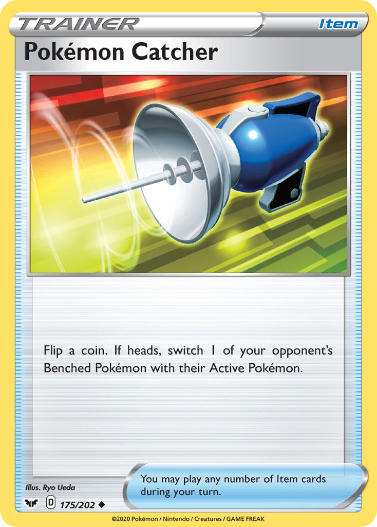 Pokemon Catcher (175/202) [Sword & Shield: Base Set] | Chromatic Games