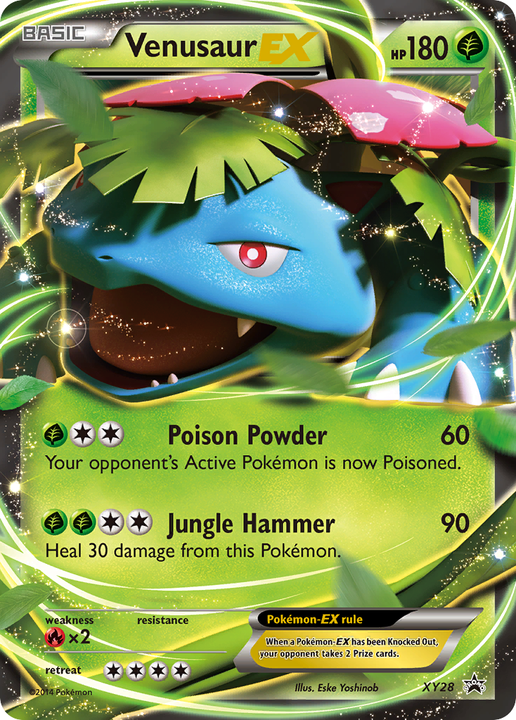 Venusaur EX (XY28) [XY: Black Star Promos] | Chromatic Games