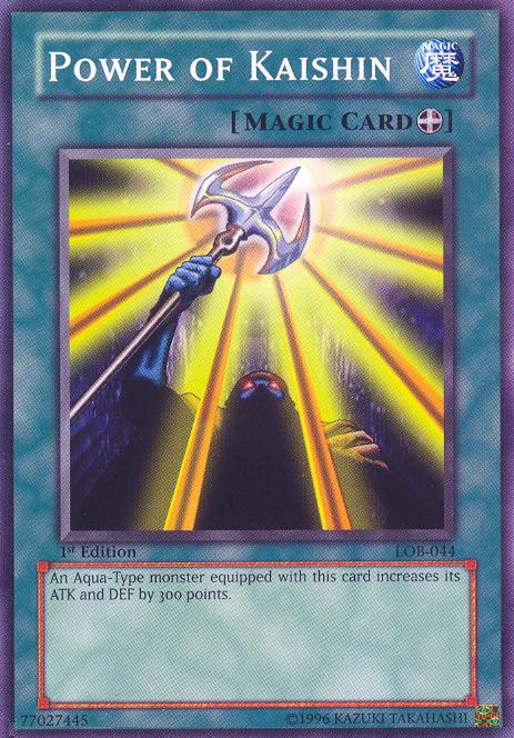 Power of Kaishin [LOB-044] Common | Chromatic Games