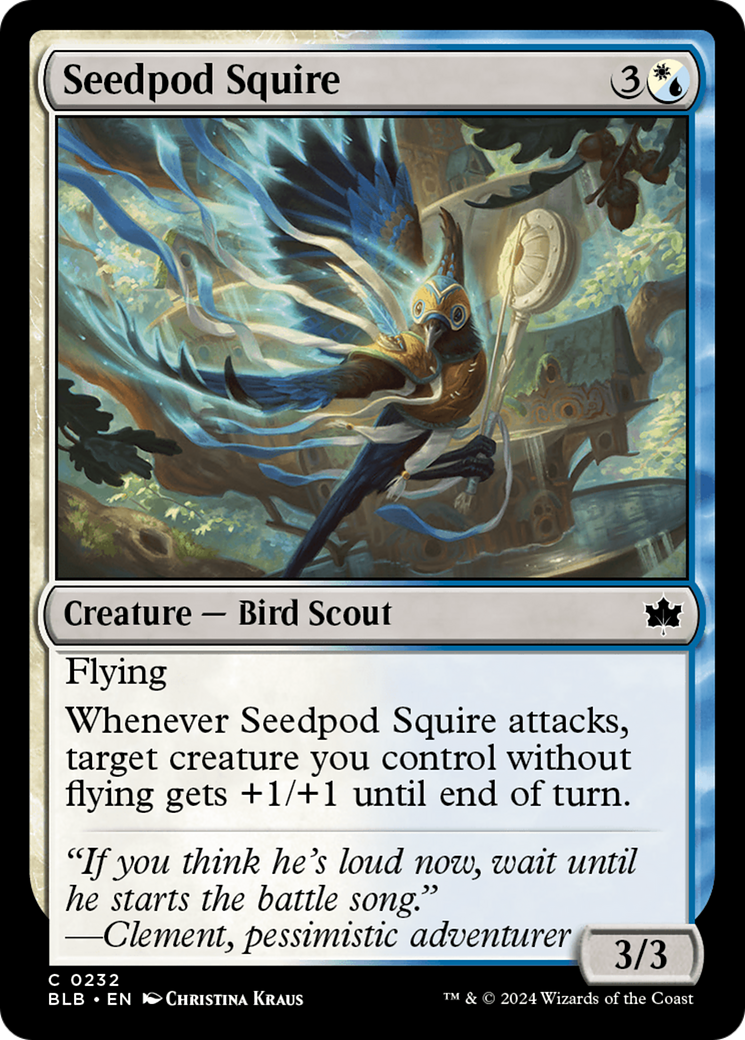 Seedpod Squire [Bloomburrow] | Chromatic Games