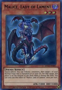 Malice, Lady of Lament (UR) [ETCO-ENSP1] Ultra Rare | Chromatic Games