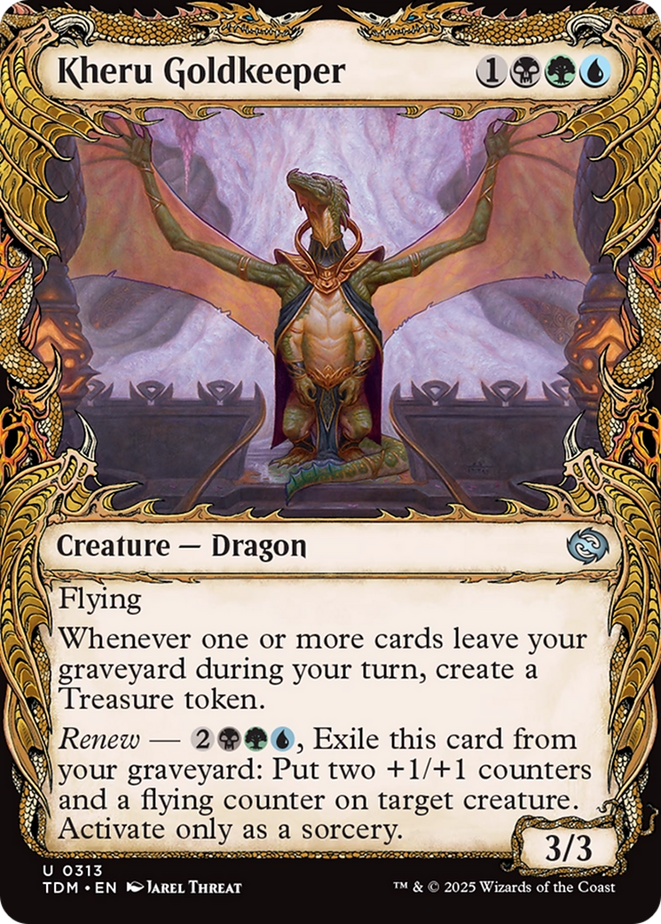 Kheru Goldkeeper (Showcase) [Tarkir: Dragonstorm] | Chromatic Games