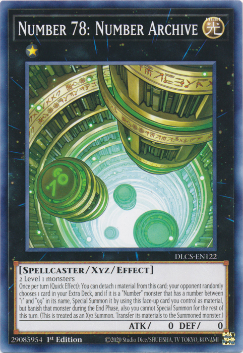 Number 78: Number Archive [DLCS-EN122] Common | Chromatic Games