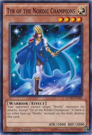 Tyr of the Nordic Champions [LC5D-EN186] Common | Chromatic Games