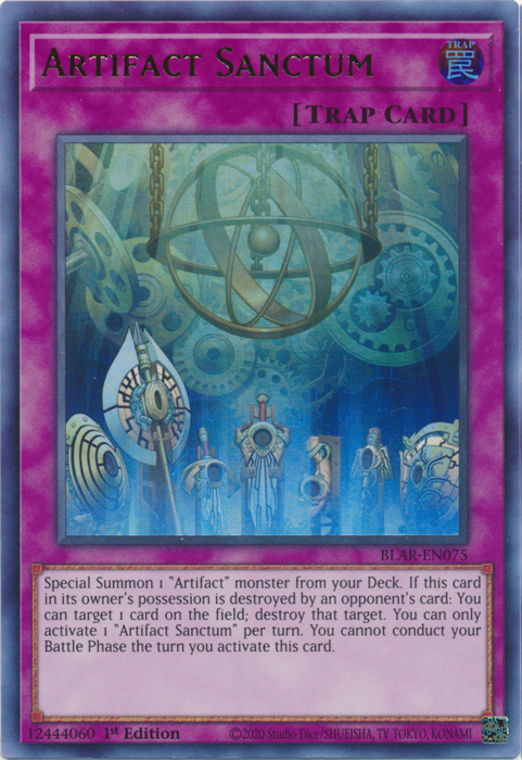 Artifact Sanctum [BLAR-EN075] Ultra Rare | Chromatic Games