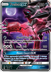 Yveltal GX (79/131) [Sun & Moon: Forbidden Light] | Chromatic Games