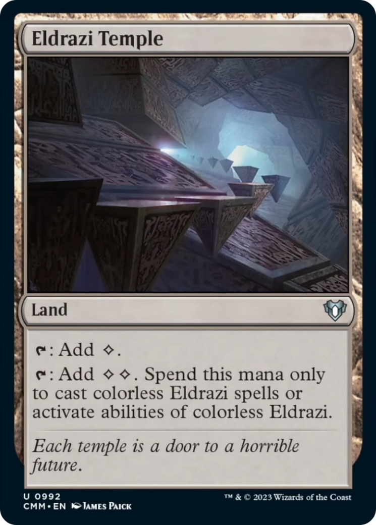 Eldrazi Temple [Commander Masters] | Chromatic Games