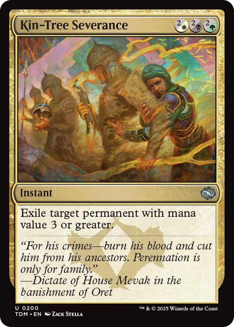 Kin-Tree Severance [Tarkir: Dragonstorm] | Chromatic Games