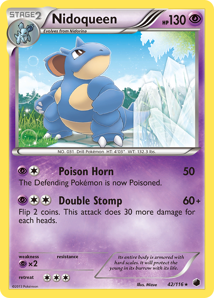 Nidoqueen (42/116) [Black & White: Plasma Freeze] | Chromatic Games