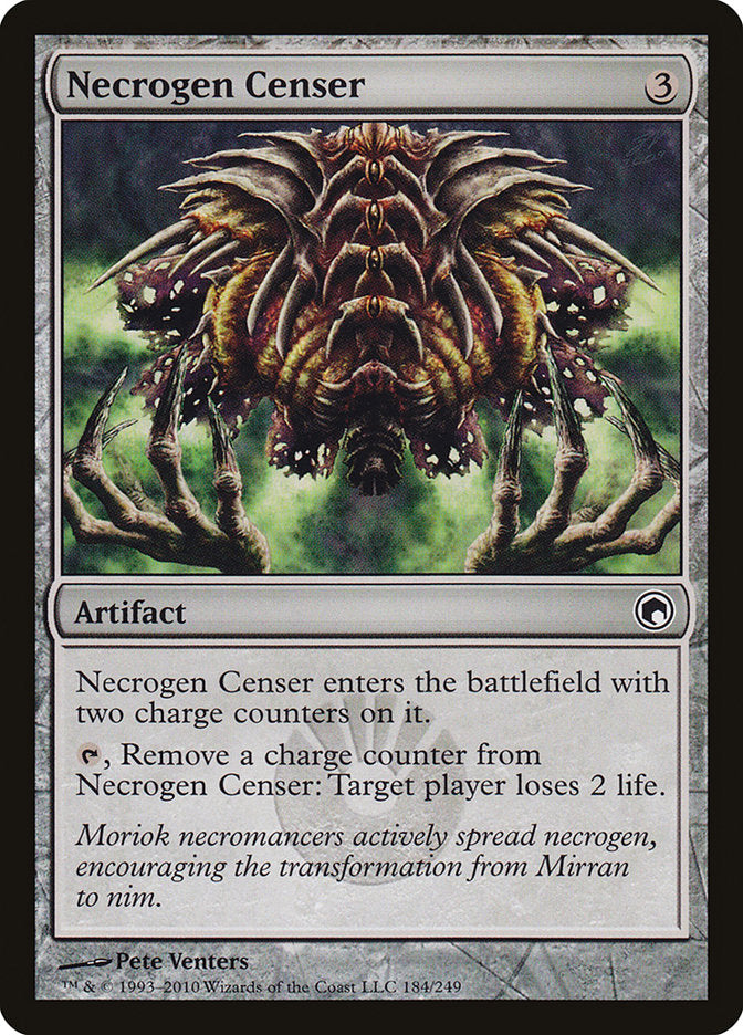 Necrogen Censer 184/249 (Scars of Mirrodin)  | Chromatic Games