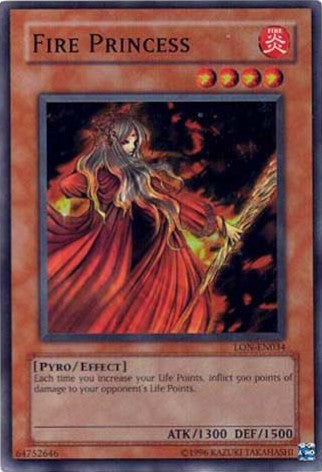 Fire Princess [LON-EN034] Super Rare | Chromatic Games