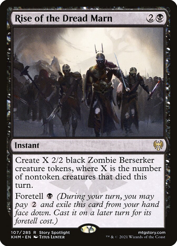Rise of the Dread Marn 107 (Kaldheim)  - Foil | Chromatic Games