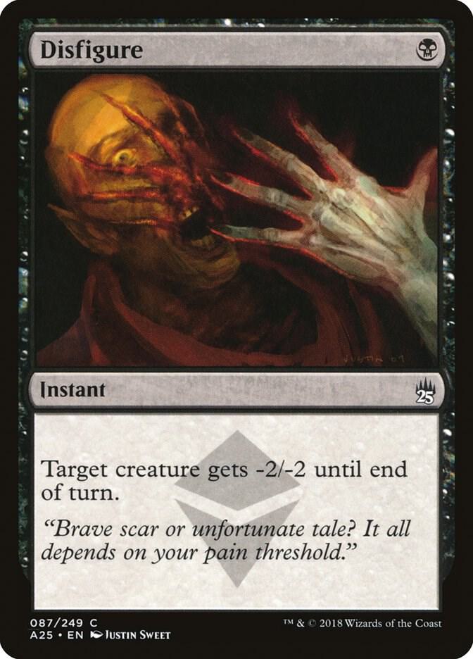Disfigure 87/249 (Masters 25)  - Foil | Chromatic Games