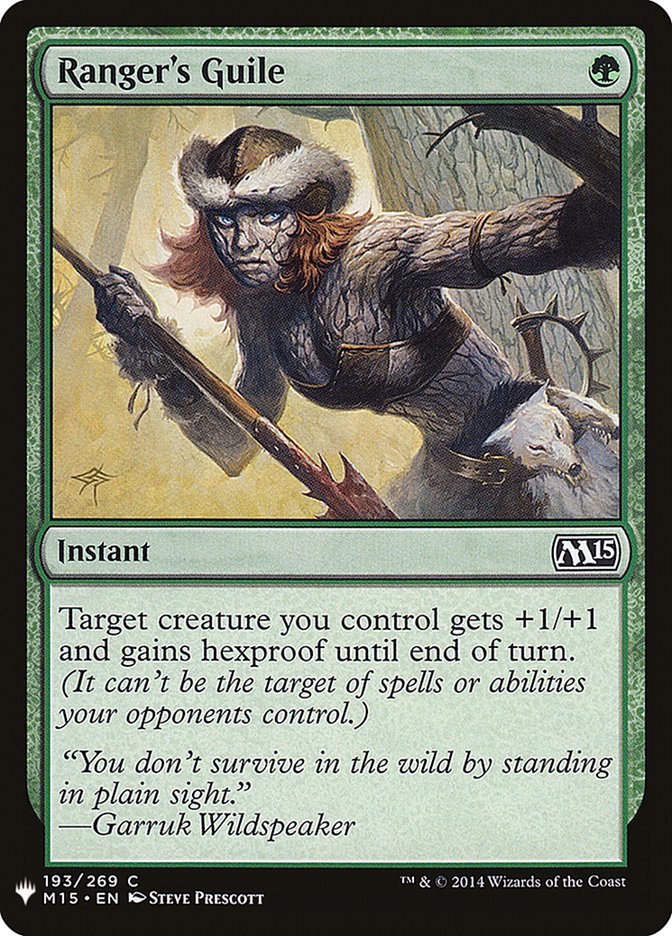 Ranger's Guile [Mystery Booster] | Chromatic Games