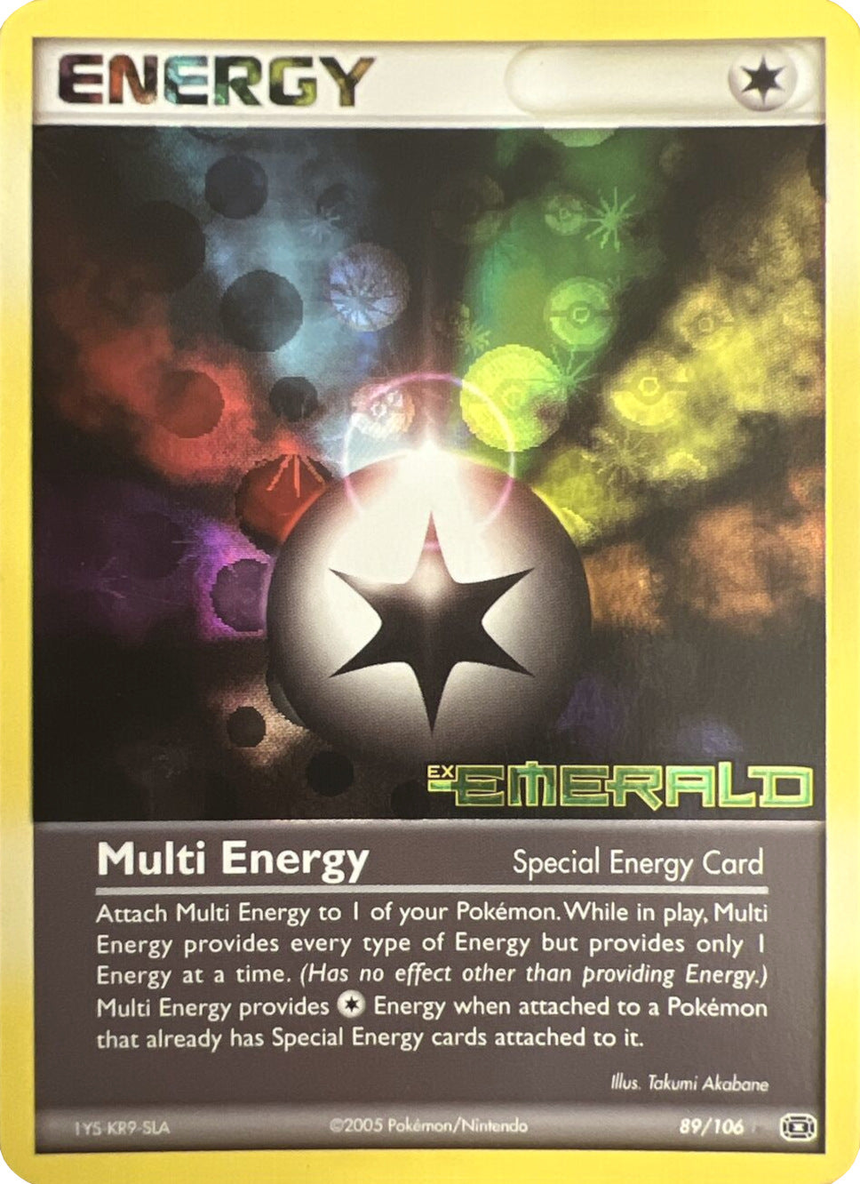 Multi Energy (89/106) (Stamped) [EX: Emerald] | Chromatic Games